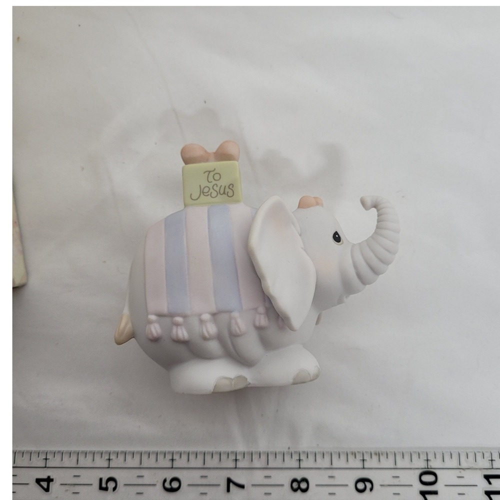 Precious Moments Happy Birthday Jesus Elephant Mini Nativity Figurine 530492